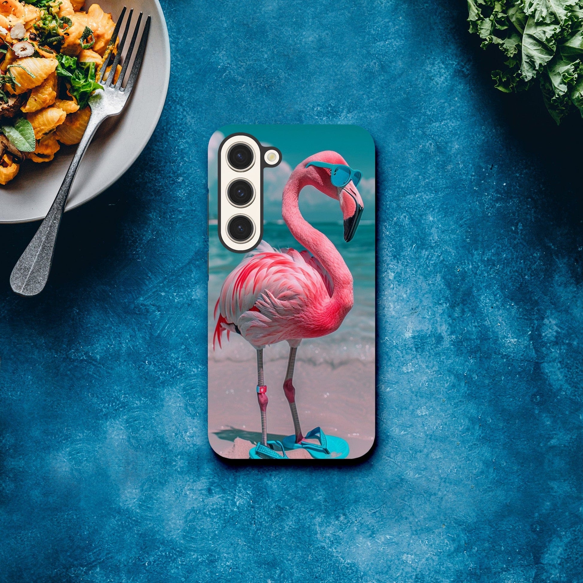TrendyGuard Print Material Tough case / Samsung - Galaxy S23 Aruba Flamingo iPhone & Samsung Cases