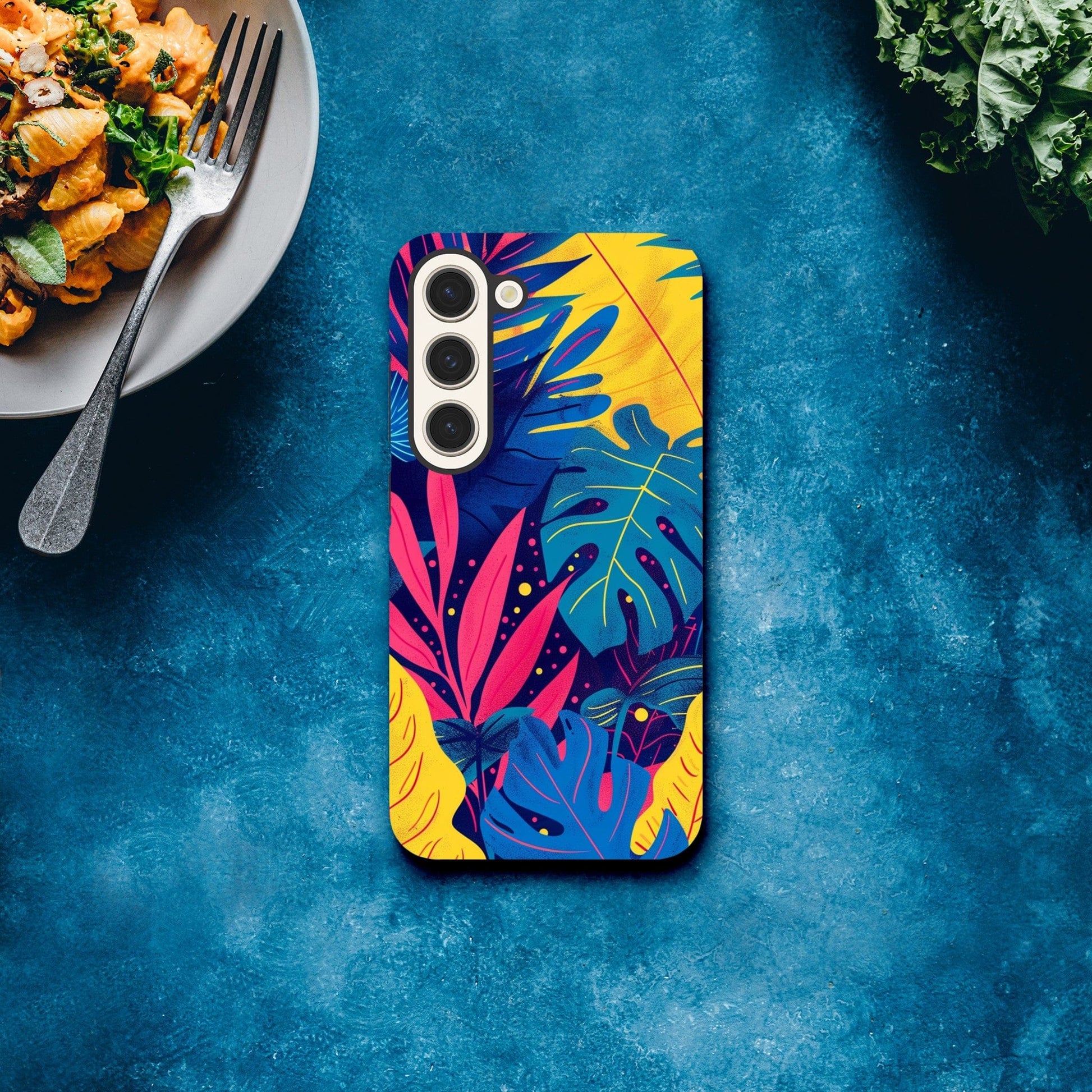 TrendyGuard Print Material Tough case / Samsung - Galaxy S23 Neon Tropics iPhone & Samsung Cases