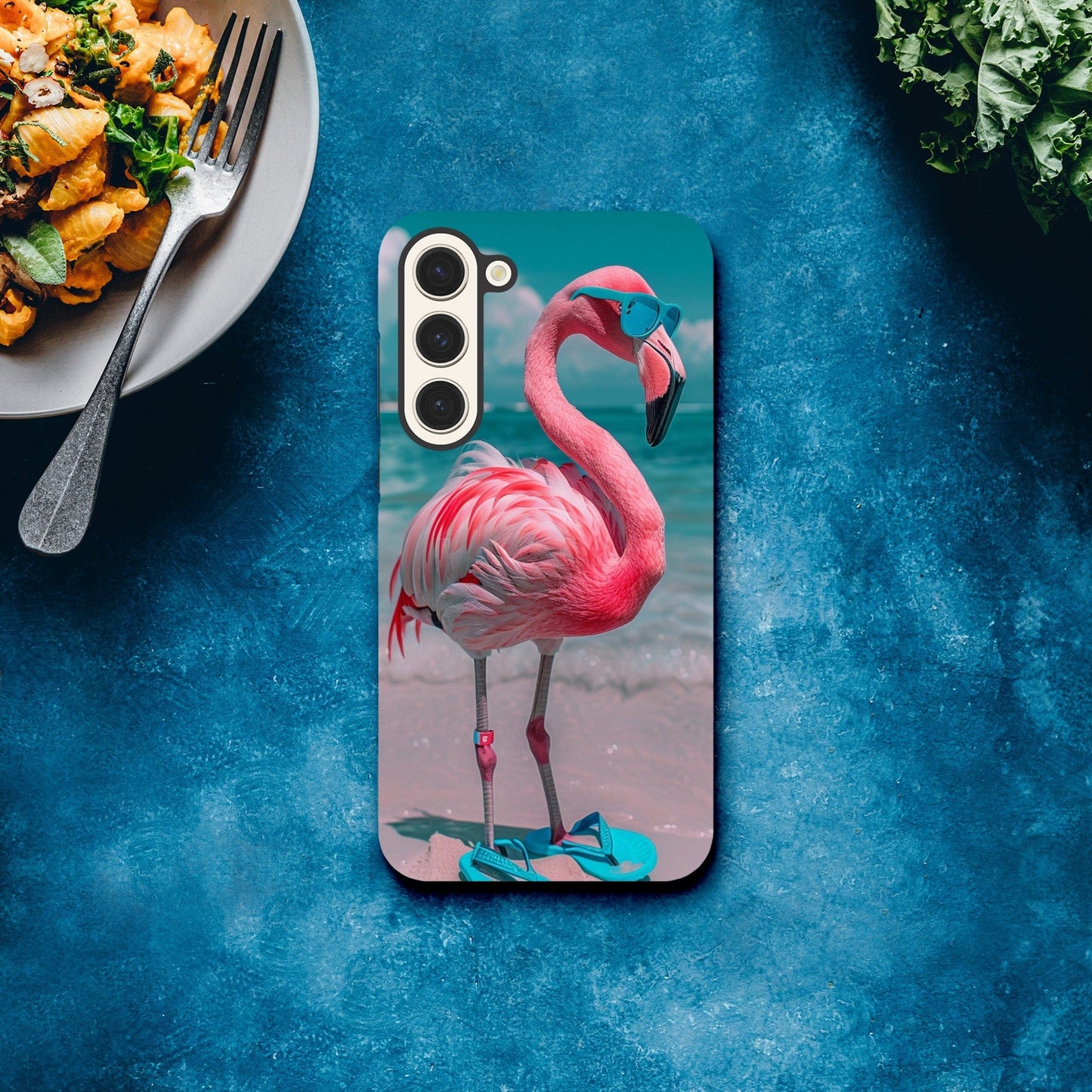 TrendyGuard Print Material Tough case / Samsung - Galaxy S23 Plus Aruba Flamingo iPhone & Samsung Cases