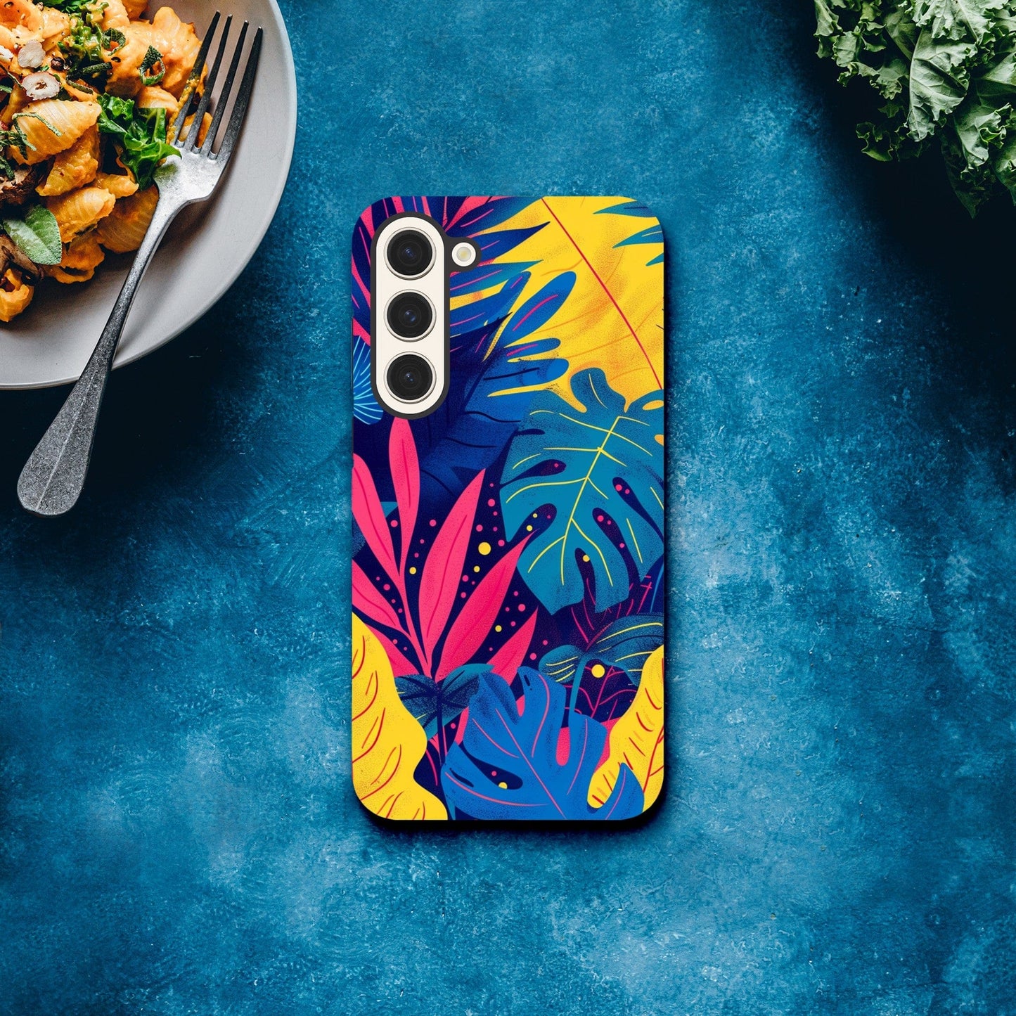 TrendyGuard Print Material Tough case / Samsung - Galaxy S23 Plus Neon Tropics iPhone & Samsung Cases