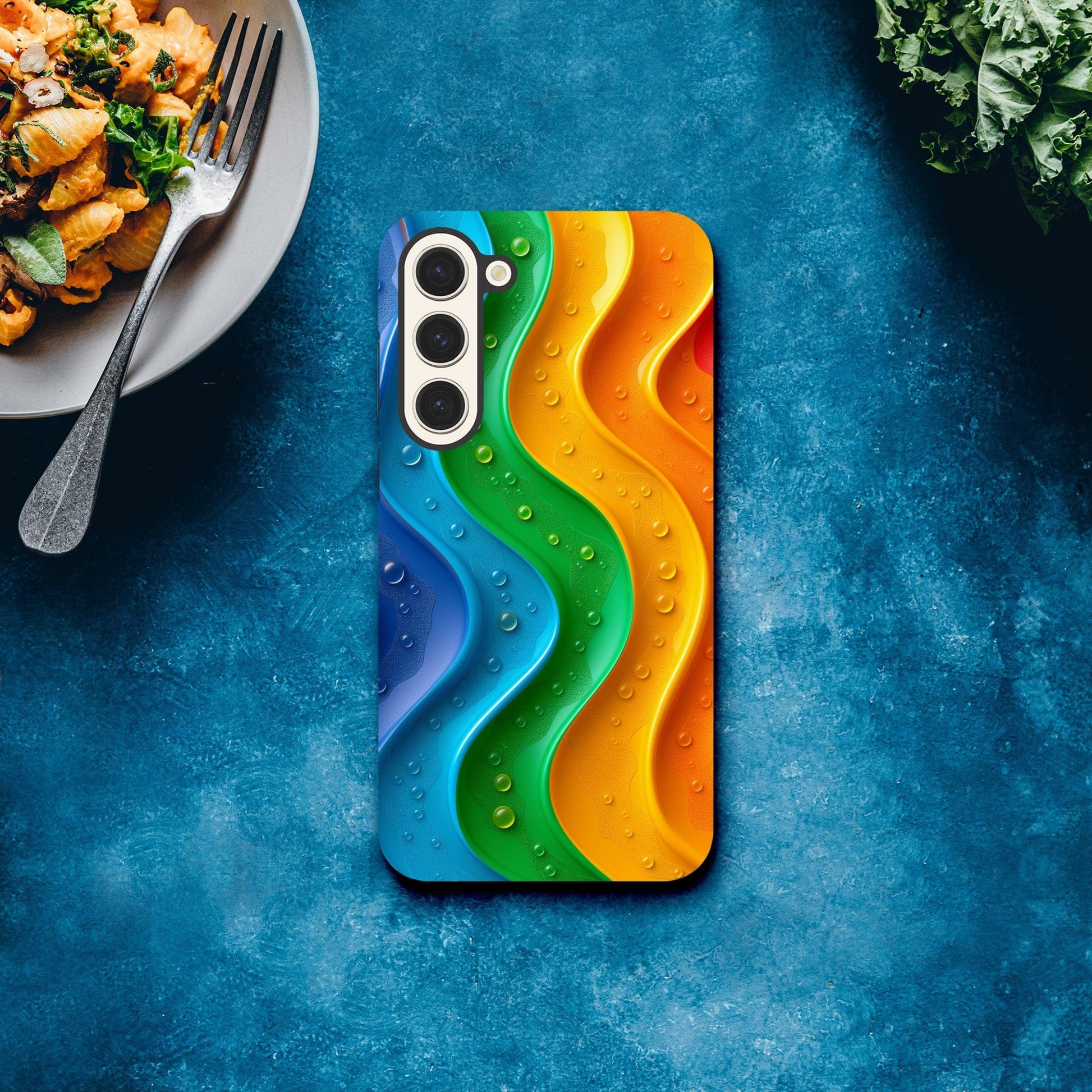 TrendyGuard Print Material Tough case / Samsung - Galaxy S23 Plus Wet Rainbow iPhone & Samsung Cases