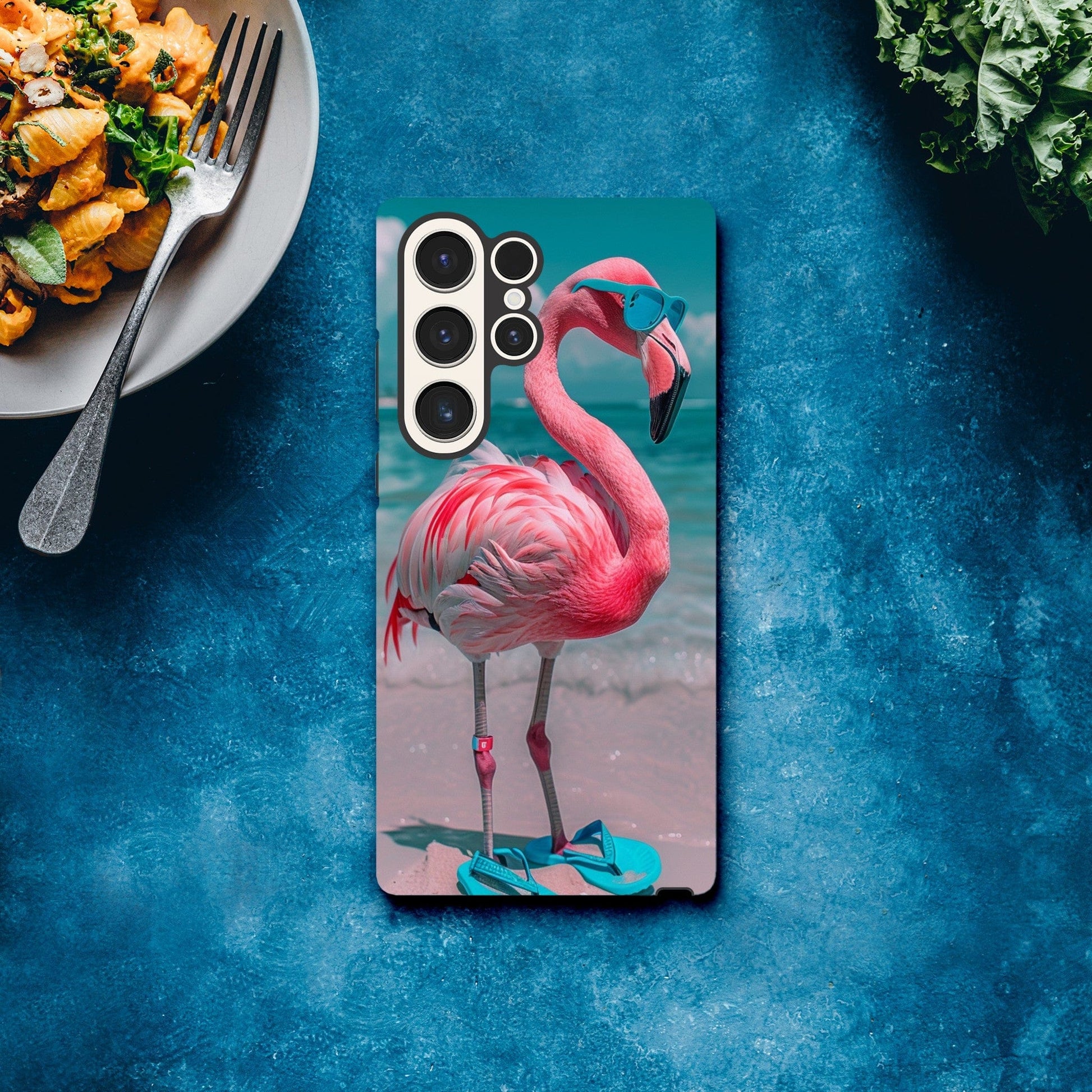 TrendyGuard Print Material Tough case / Samsung - Galaxy S23 Ultra Aruba Flamingo iPhone & Samsung Cases