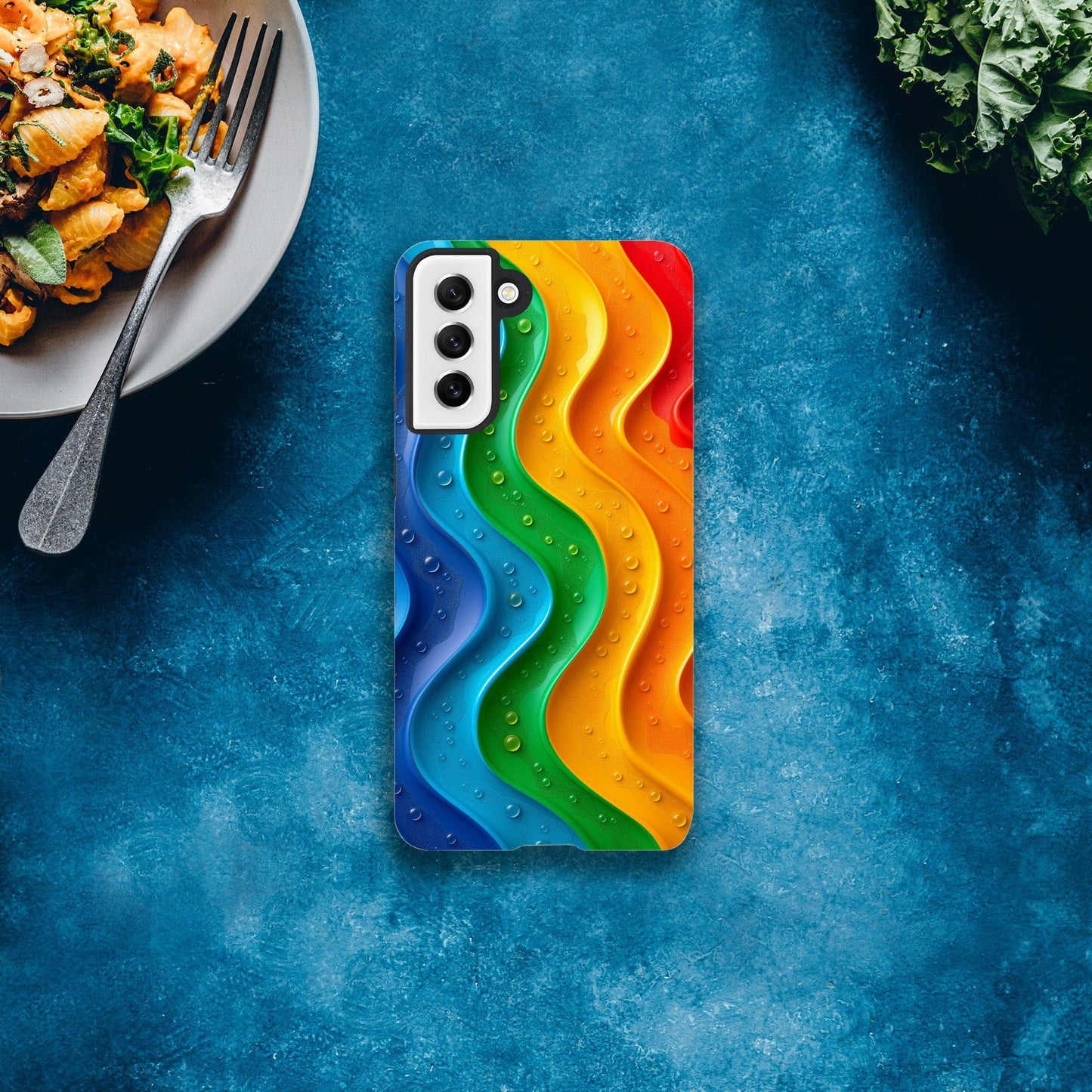 TrendyGuard Print Material Wet Rainbow iPhone & Samsung Cases