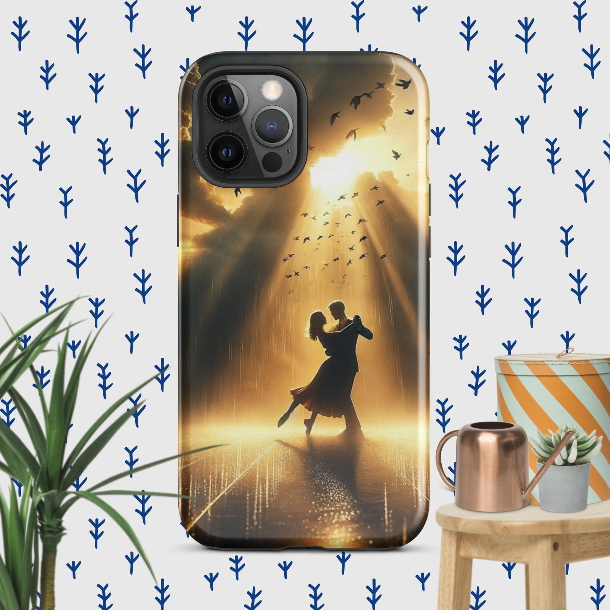 The Hologram Hook Up Rain Dance Tough Case for iPhone®