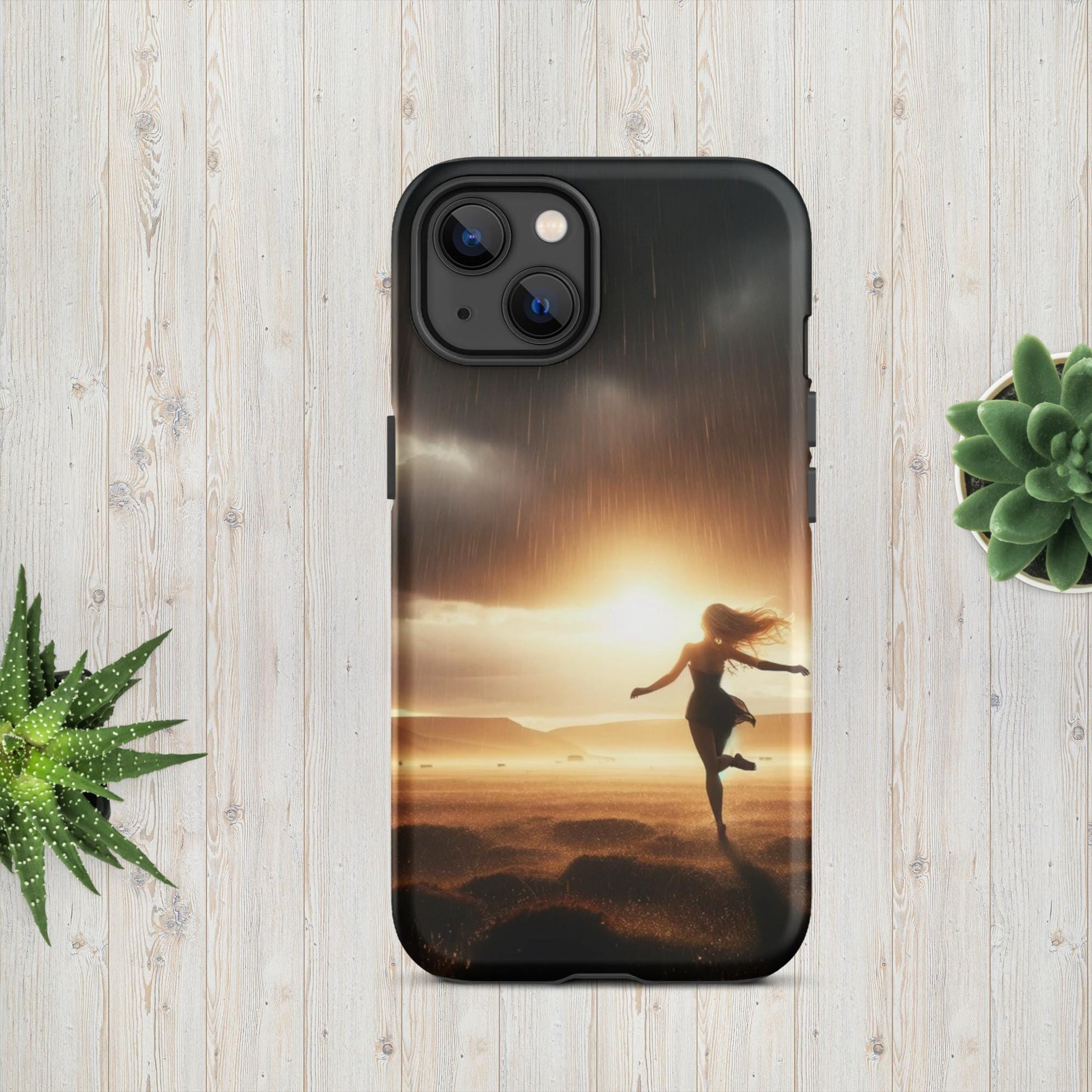 The Hologram Hook Up Rain Dancer Tough Case for iPhone®