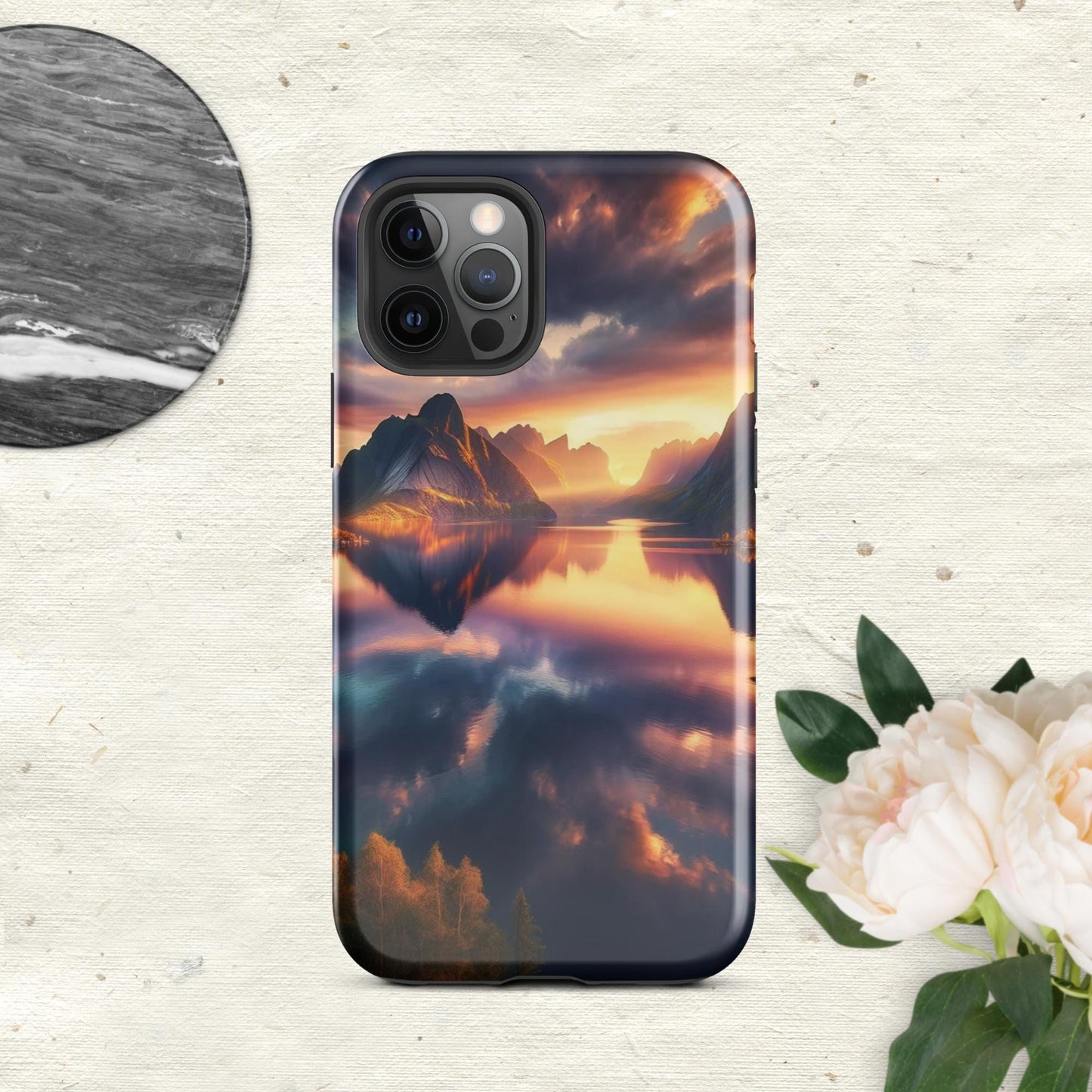 The Hologram Hook Up Rivers of Reflection Tough Case for iPhone®