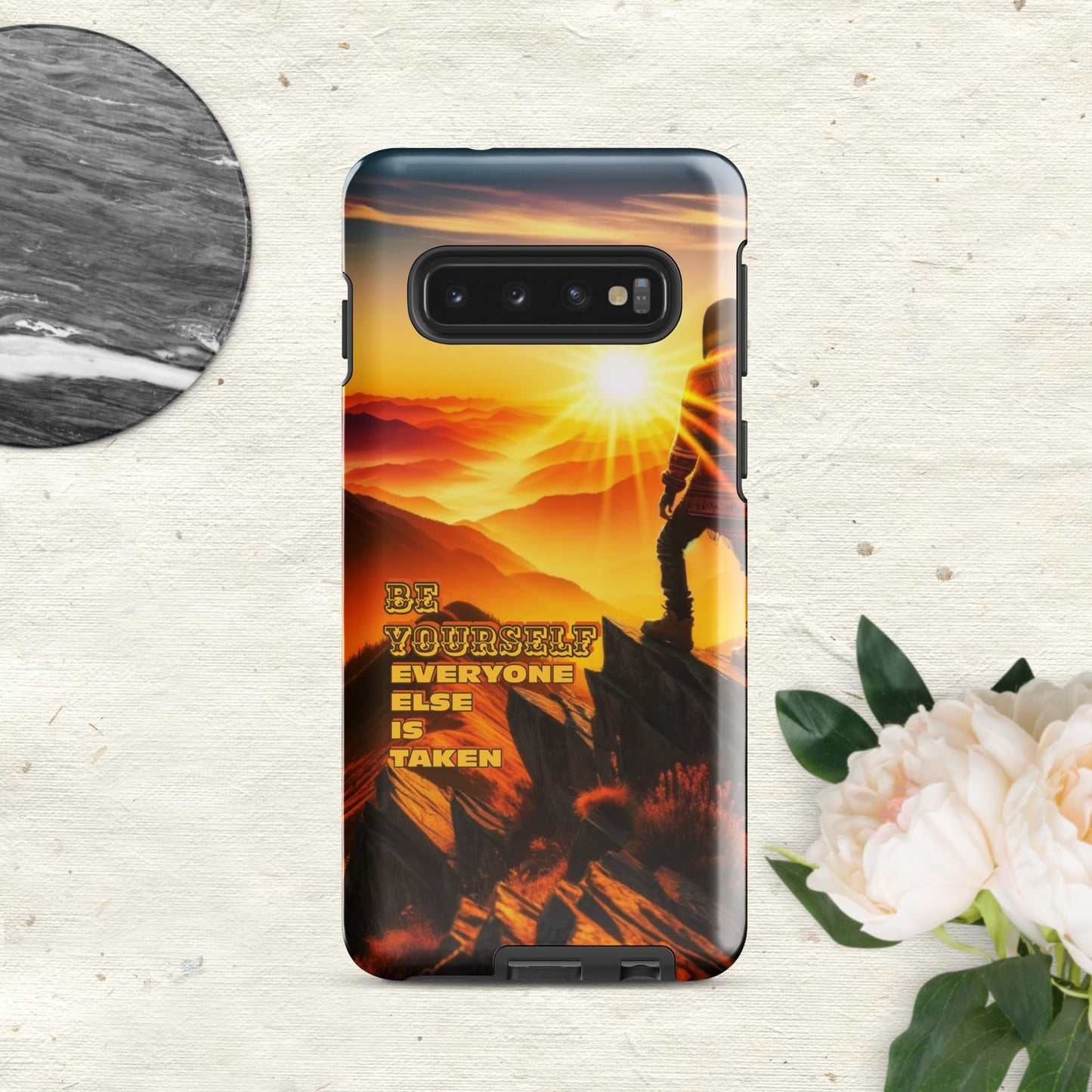 Trendyguard Samsung Galaxy S10 Be Yourself Everyone Else Is Taken Tough Case for Samsung®