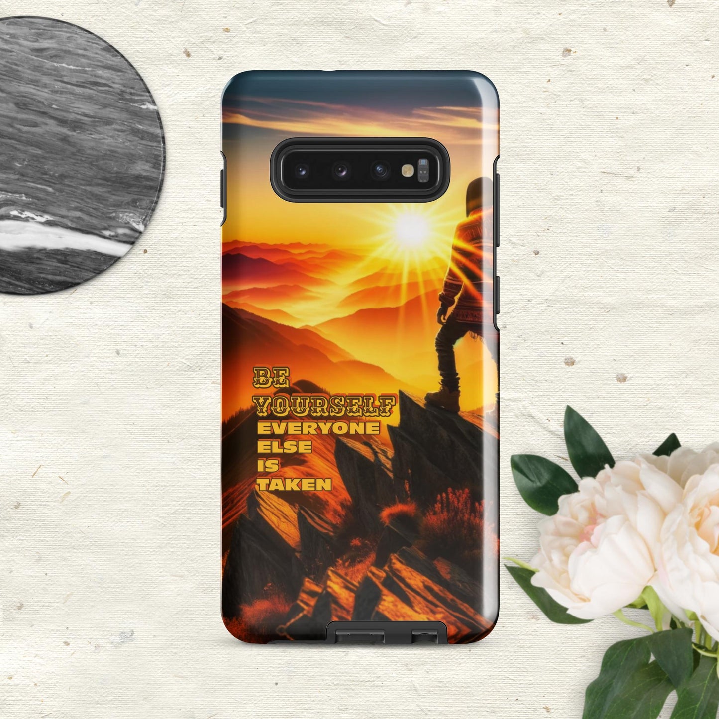 Trendyguard Samsung Galaxy S10 Plus Be Yourself Everyone Else Is Taken Tough Case for Samsung®