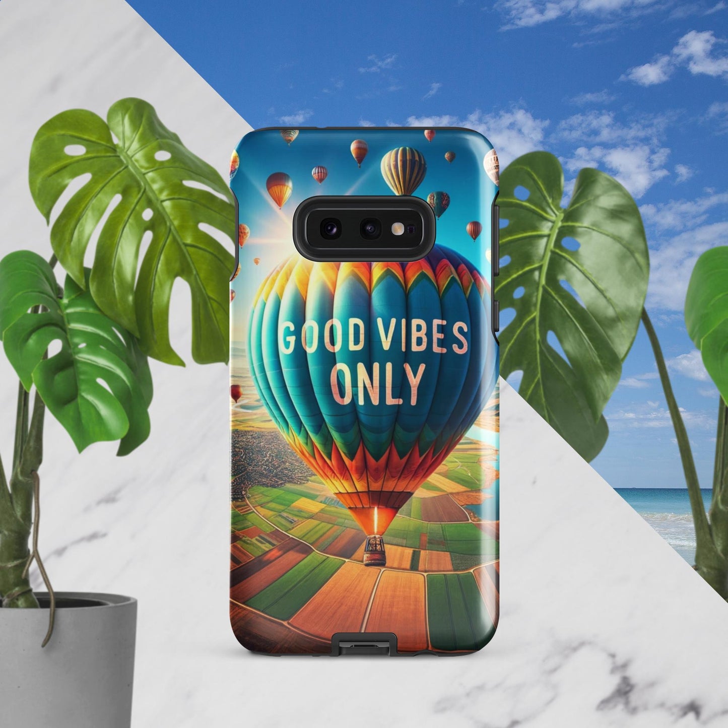 Trendyguard Samsung Galaxy S10e Good Vibes Only Tough Case for Samsung®