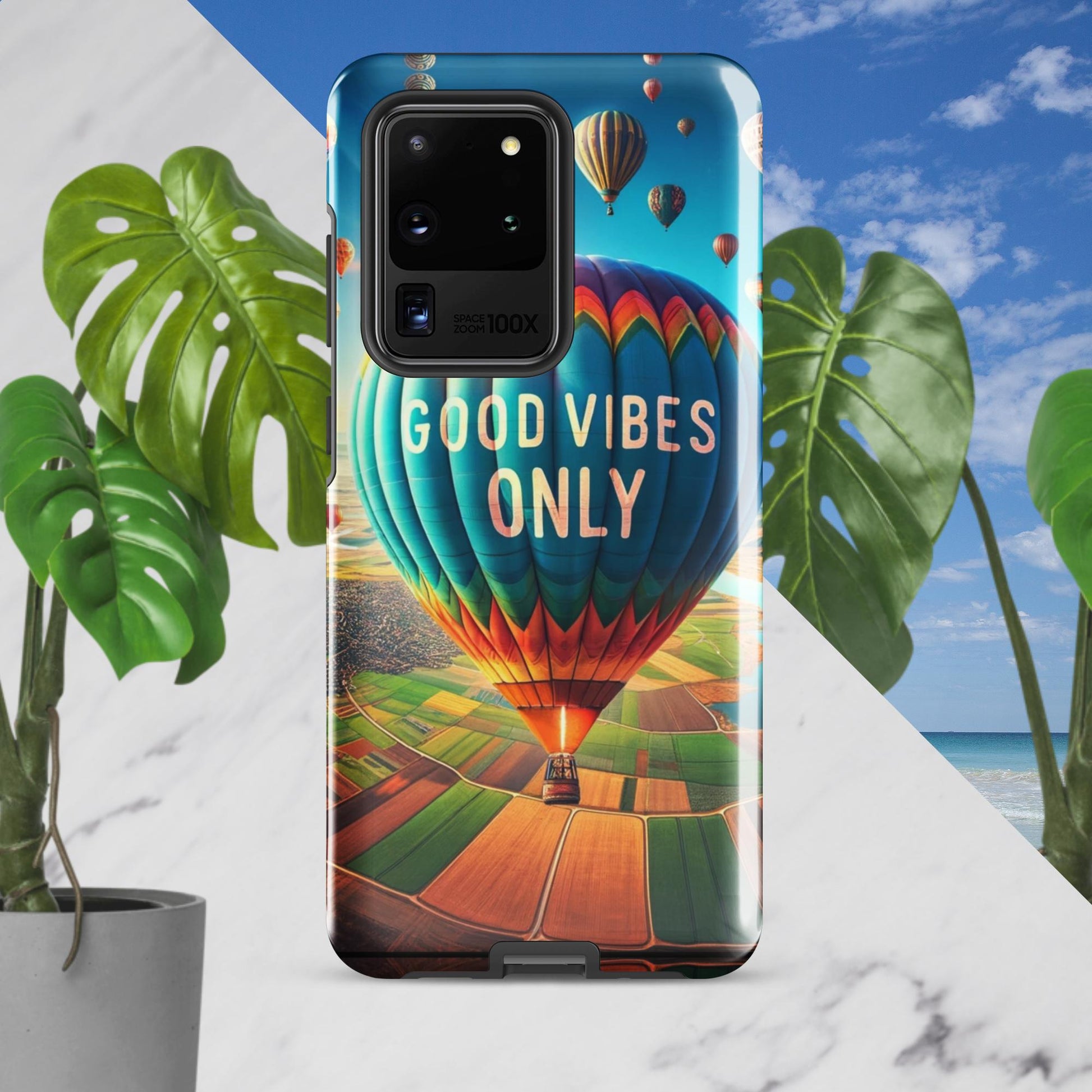 Trendyguard Samsung Galaxy S20 Ultra Good Vibes Only Tough Case for Samsung®