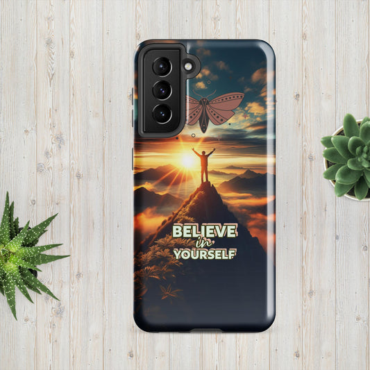 Trendyguard Samsung Galaxy S21 FE Believe In Yourself Tough Case for Samsung®
