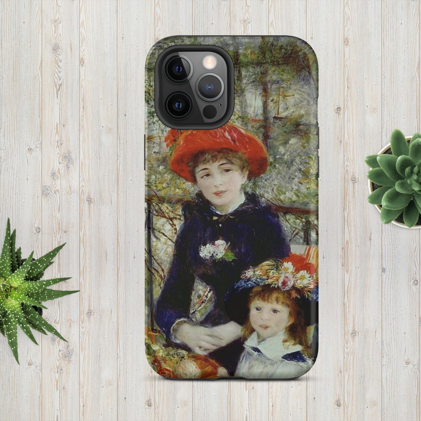 The Hologram Hook Up Two Sisters Tough Case for iPhone®