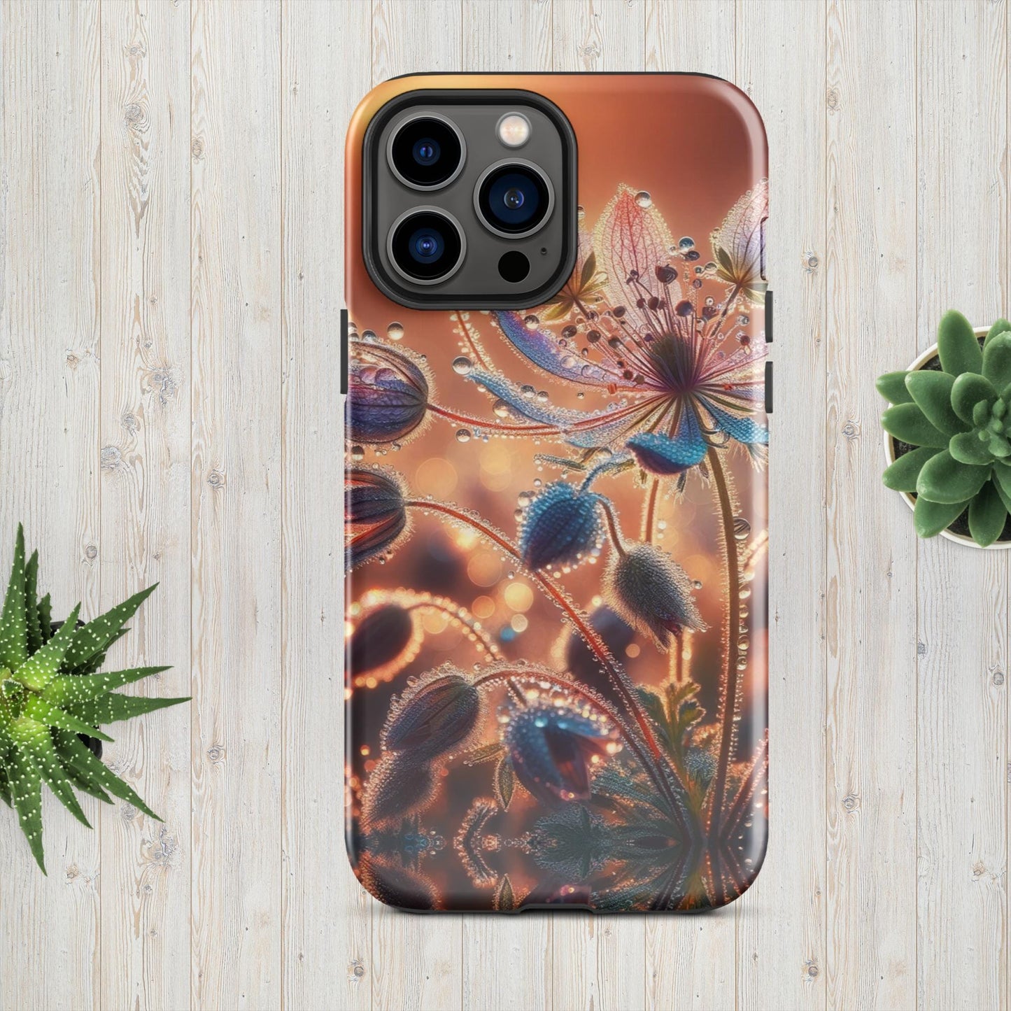 The Hologram Hook Up Wild Flower Tough Case for iPhone®