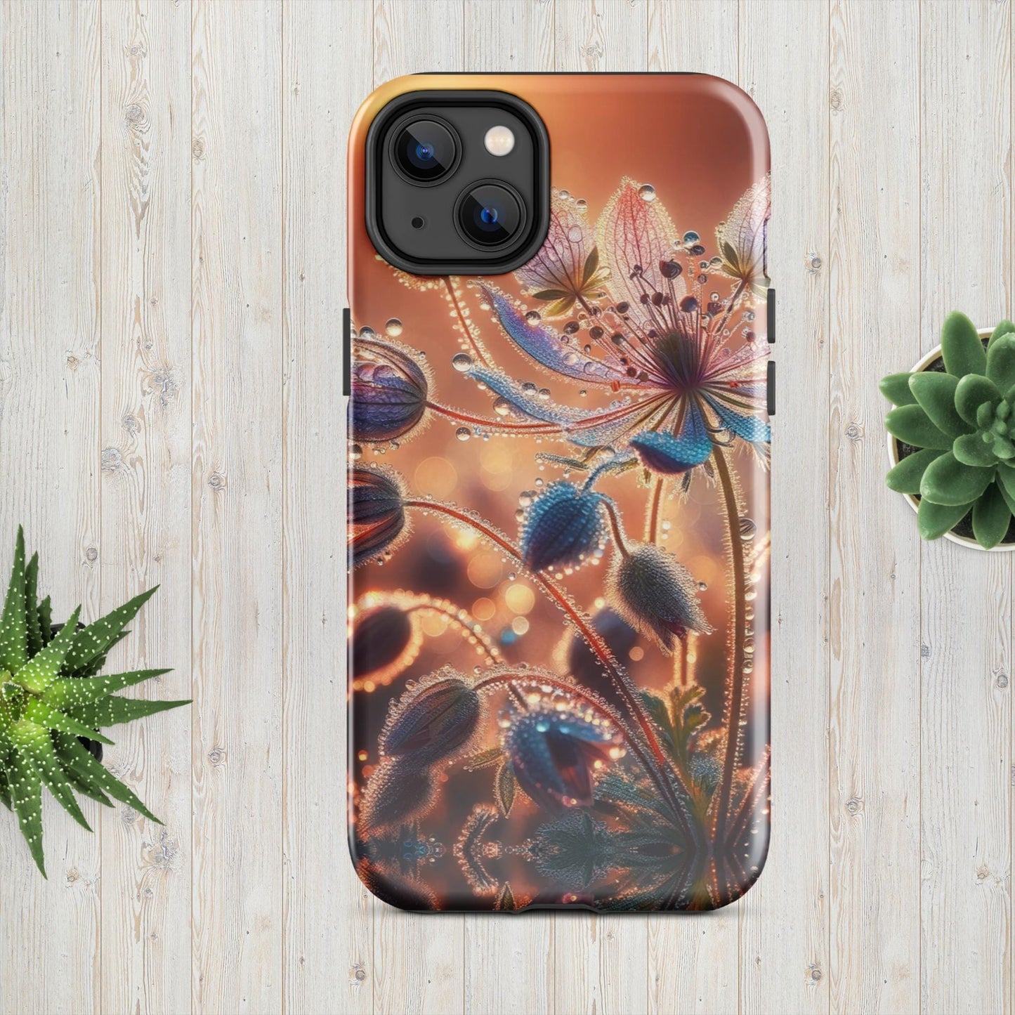 The Hologram Hook Up Wild Flower Tough Case for iPhone®